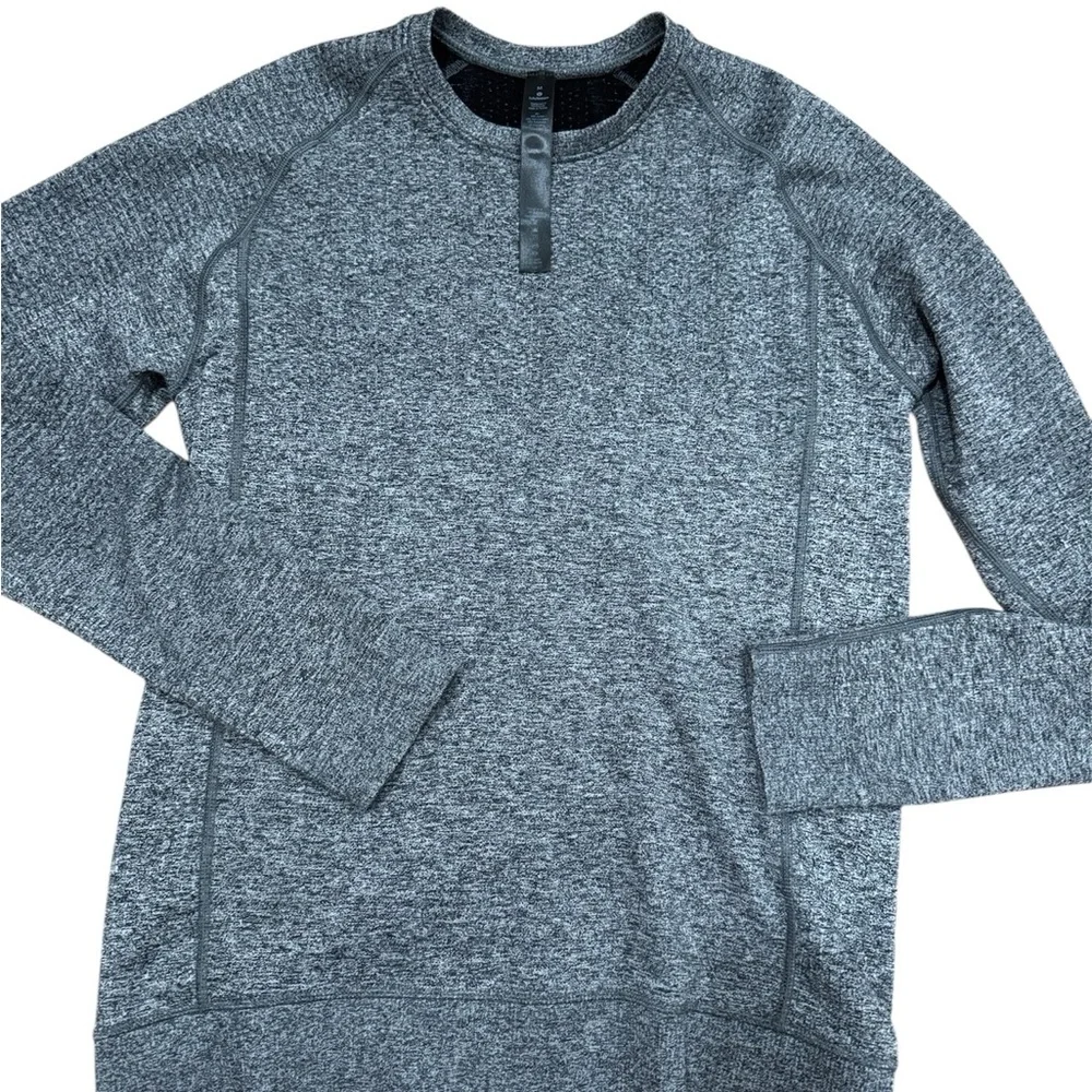 lululemon athletica Men's Gray Crewneck Sweater